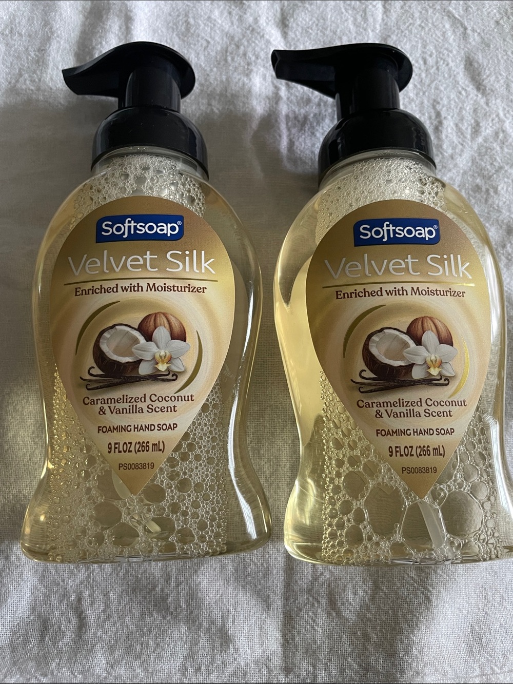 Softsoap Velvet Silk Caramelized Coconut & Vanilla Foaming Hand Soap - Cream